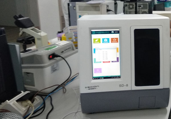 北海市人民醫院采購我公司SD-8母乳分析儀
